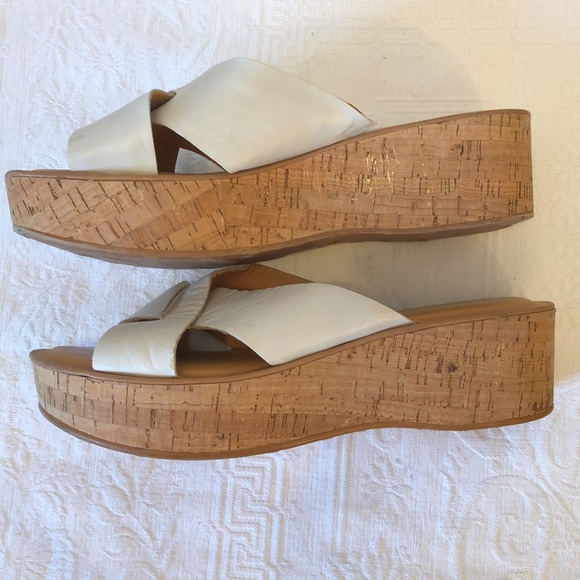 Kork-Ease Sabrina Leather & Cork Platform Sandals - Picture 4 of 7